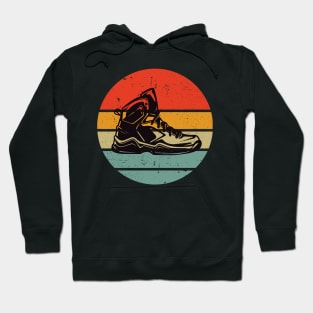 Vintage Art Basketball Shoe Hoodie